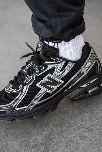 Кросівки New Balance 740 Black White Купити (Доставка 1-3 Дні)