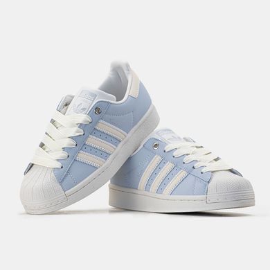Кроссовки Adidas Superstar Blue White, 36