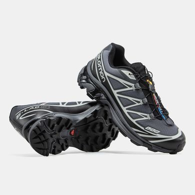 Кроссовки Salomon XT-6 Soft Ground LAB Grey Black White, 40