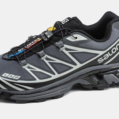 Кроссовки Salomon XT-6 Soft Ground LAB Grey Black White, 40
