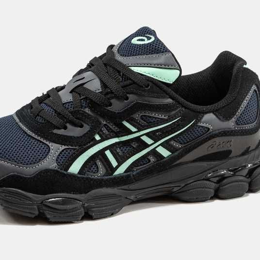 Кроссовки Asics Gel-NYC Black Blue Mint Купить (Доставка 1-3 Дня)