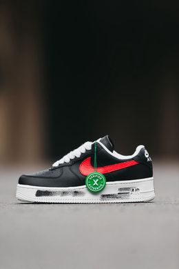 Кросівки NK Air Force Low G-Dragon Black Red White, 36