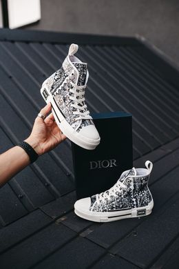 Dior B23 Sneakers High Black White, 36