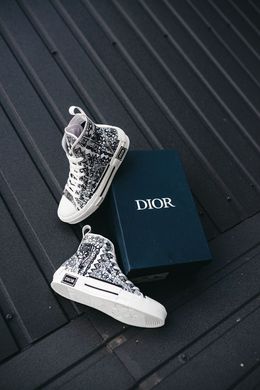 Dior B23 Sneakers High Black White, 36