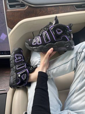 Кросівки Nike Air More Uptempo Black Purple, 42