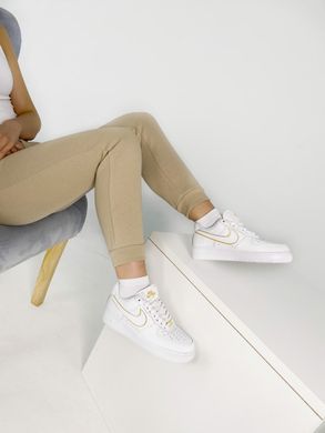 Кросівки NK Air Force Low 07 Essential White Gold