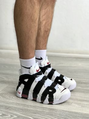 Кросівки Nike Uptempo Black White, 36