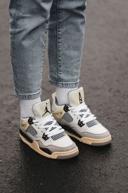 Кроссовки Nike Air Jordan 4 Ma Maniere Beige Brown