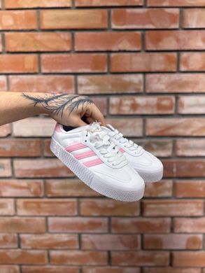 Кроссовки Adidas Samba White Pink, 37