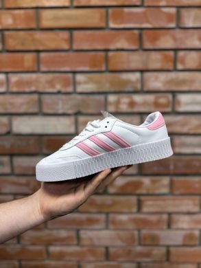 Кроссовки Adidas Samba White Pink, 37