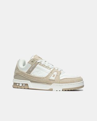 Кроссовки Louis Vuitton Trainer Beige White, 36