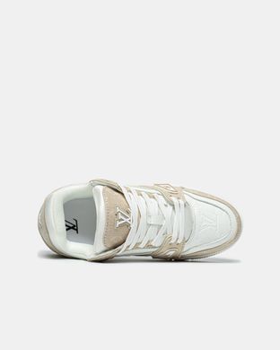 Кроссовки Louis Vuitton Trainer Beige White, 36