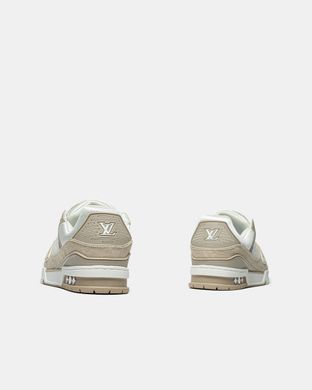 Кроссовки Louis Vuitton Trainer Beige White, 36