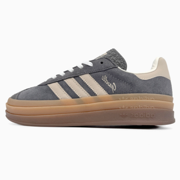 Кросівки Adidas Gazelle Bold Grey Beige White Gum, 40