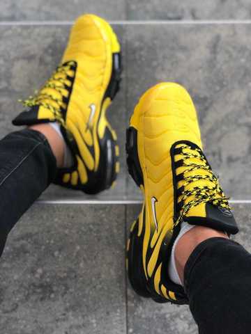 Air max best sale plus yellow black