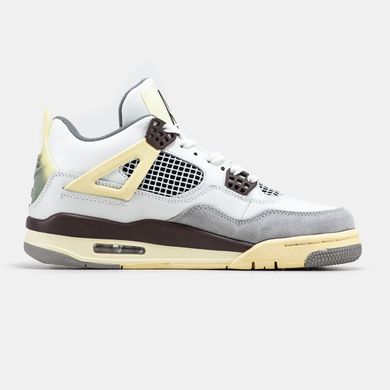 Кроссовки Nike Air Jordan 4 Ma Maniere Beige Brown