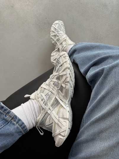 Кроссовки Balenciaga 3XL Extreme Lace White Silver Купить