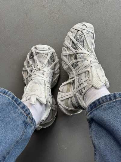 Кроссовки Balenciaga 3XL Extreme Lace White Silver Купить