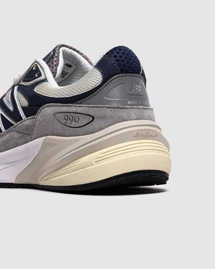 Кроссовки New Balance 990 V6 Grey Navy Купить (Доставка 1-3 Дня)