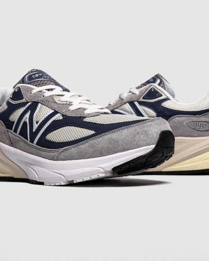 Кроссовки New Balance 990 V6 Grey Navy Купить (Доставка 1-3 Дня)