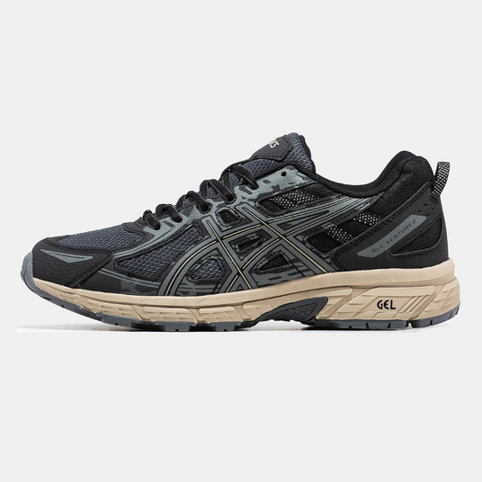 Кроссовки Asics Gel Venture 6 Black Khaki Купить (Доставка 1-3 Дня)