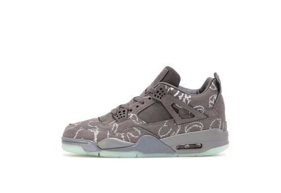 Кросівки Air Jordan 4 Retro Kaws"Grey", 41
