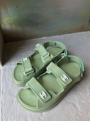 Сандали Chanel "Dad" sandals Green, 37