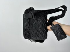 Месседжер Louis Vuitton Trio Messenger Black Embossing Leather, 25,5х18,5х7