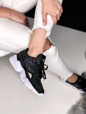 Кросівки Adidas Falcon Black White Diamond