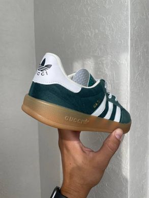 Кросівки Adidas x Gucci Gazelle Green, 41