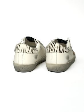Кроссовки Golden Goose White Zoo Print, 36