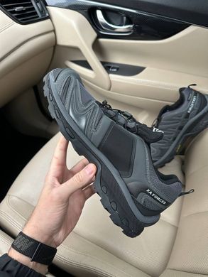 Кроссовки Salomon XA Forces Black Grey Waterproof Gore-Tex, 41