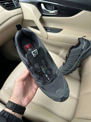 Кроссовки Salomon XA Forces Black Grey Waterproof Gore-Tex, 41