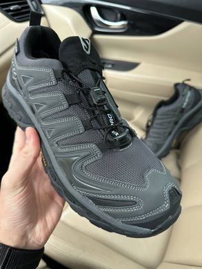 Кроссовки Salomon XA Forces Black Grey Waterproof Gore-Tex, 41