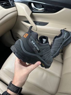 Кроссовки Salomon XA Forces Black Grey Waterproof Gore-Tex, 41