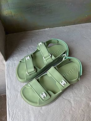 Сандалі Chanel "Dad" sandals Green, 37