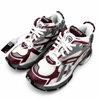 Balenciaga Runner Burgundy Grey, 36