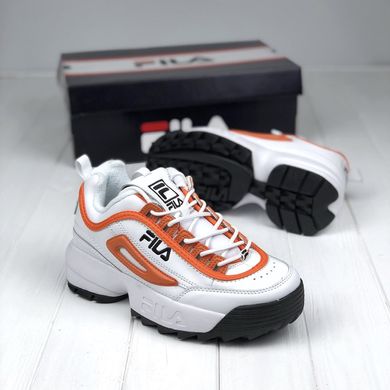 Кросівки Fila Disruptor 2 "White Orange Grey"