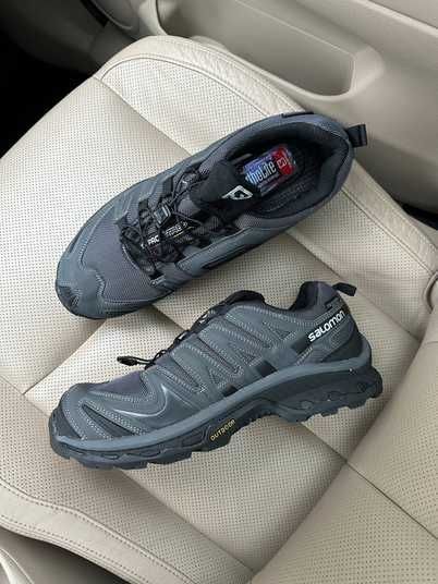 Кроссовки Salomon XA Forces Black Grey Waterproof Gore-Tex Купить