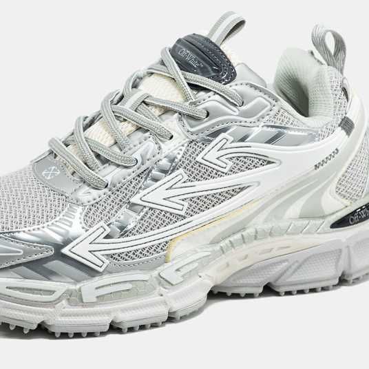 Кросівки Off-white Be Right Back White Silver Купити (Доставка 1-3