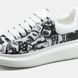 Кросівки Alexander McQueen White Black, 36