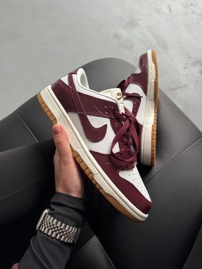 Кросівки Nike SB Dunk Burgundy Croc, 36
