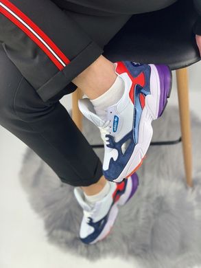 Кросівки Adidas Falcon blue red purple