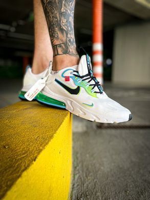 Кросівки Nike Air MAX 270 React WW White Green Blue, 44