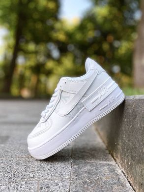 Кросівки Nike Air Force Shadow white LV