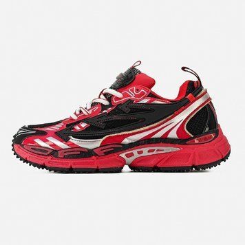 Кросівки Off-White Be Right Back Red Black, 36