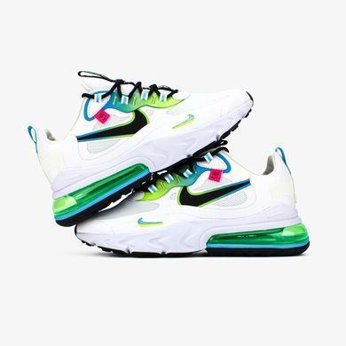 Кросівки Nike Air MAX 270 React WW White Green Blue, 44