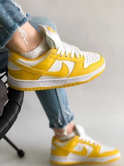 Кроссовки Nike Dunk SB Yellow 
