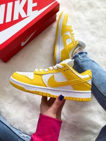 Кроссовки Nike Dunk SB Yellow 