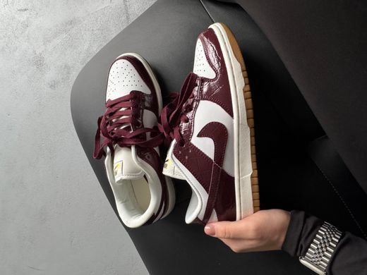 Кросівки Nike SB Dunk Burgundy Croc, 36
